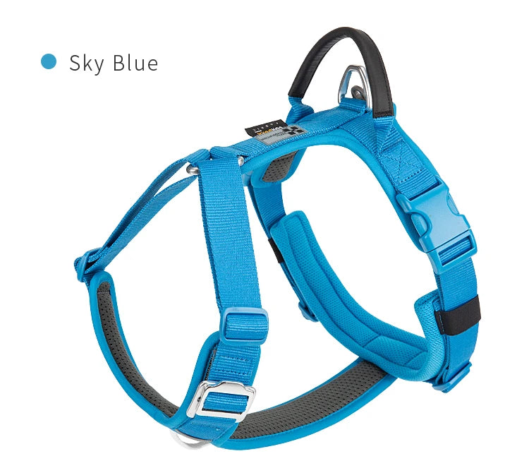 Small Combination No Pull Reflective Dog Harness Vest