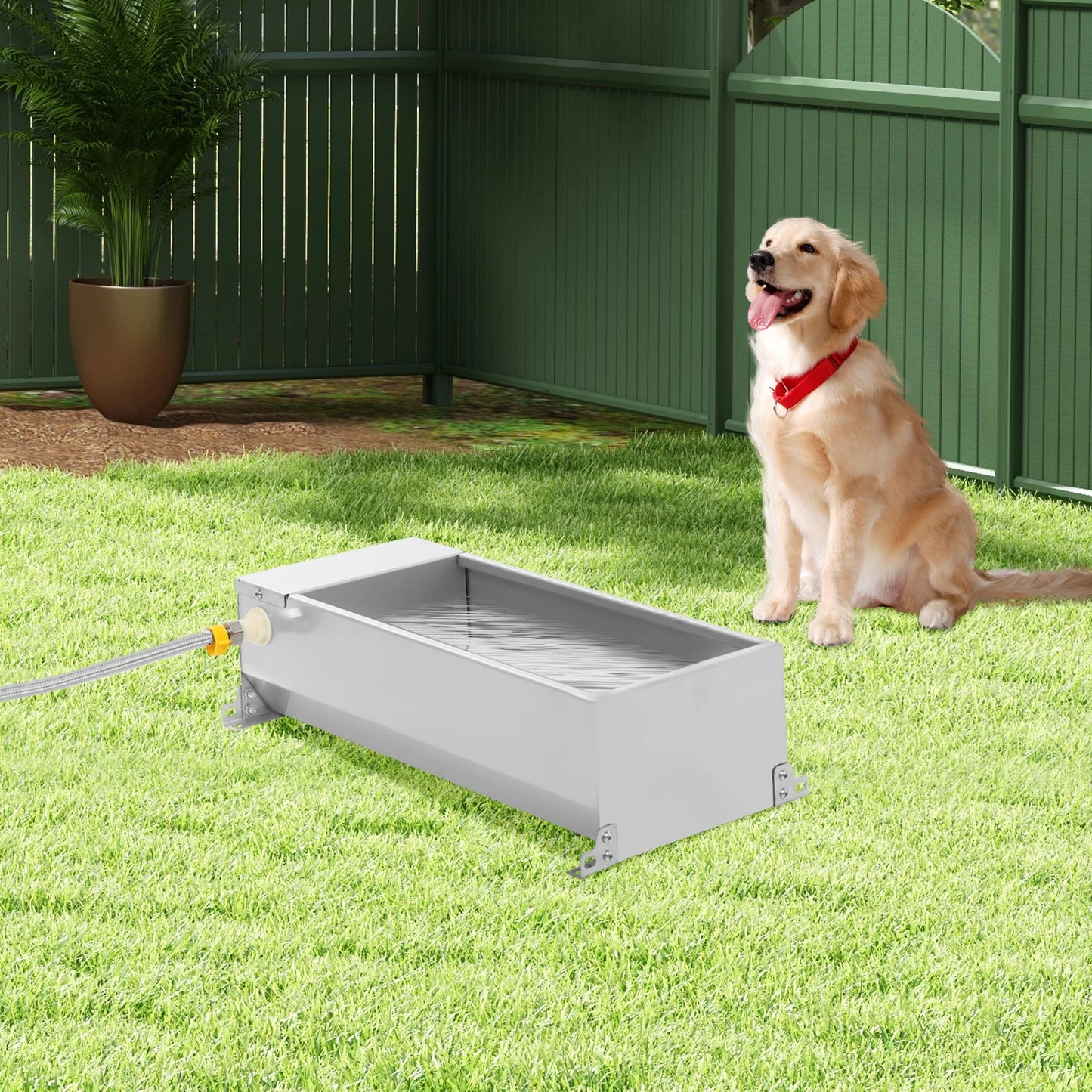 Hign-concerned Livestock Water Tank 7.5L Dog Waterer