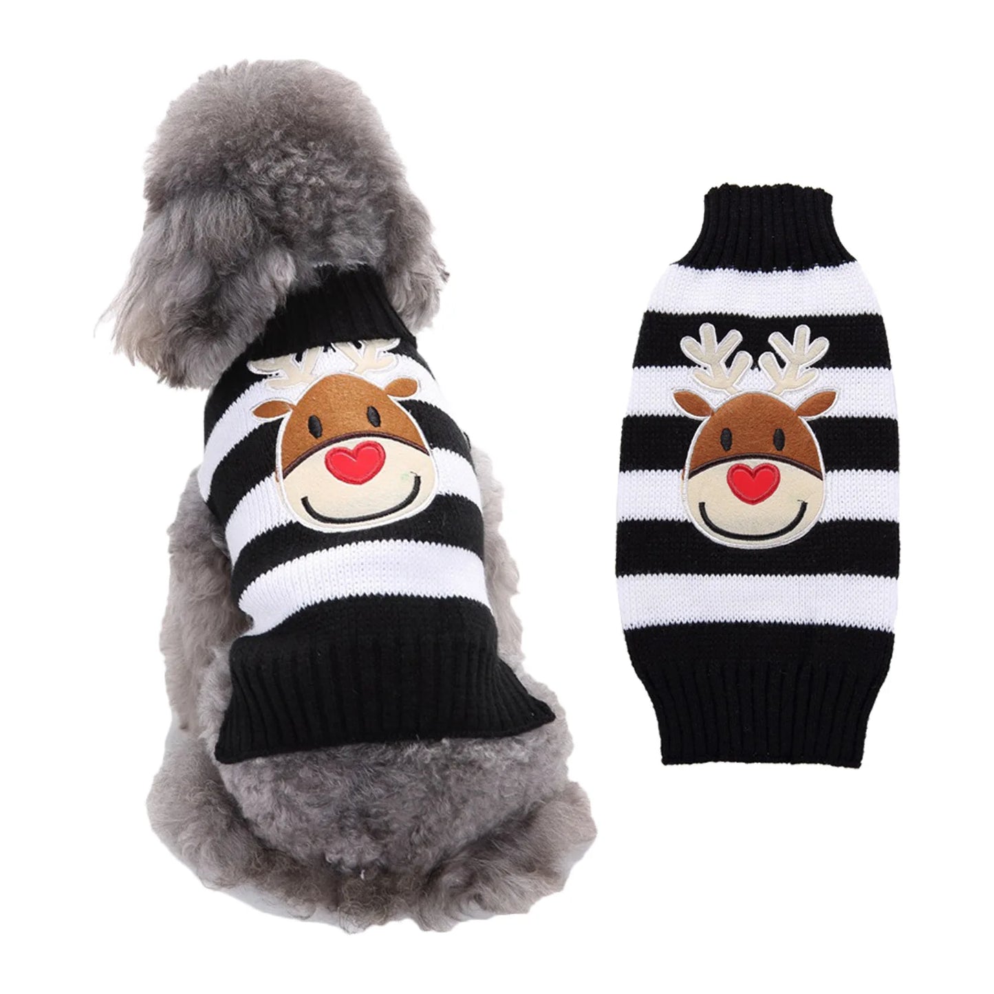 Guangdong Hign Concerned Christmas Dog Sweater Santa