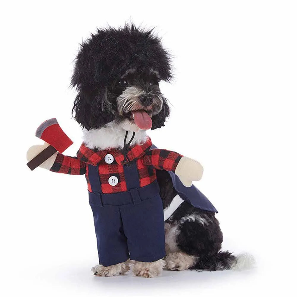 Shishicn Halloween Pet Costume With Hat For Dogs And Cats