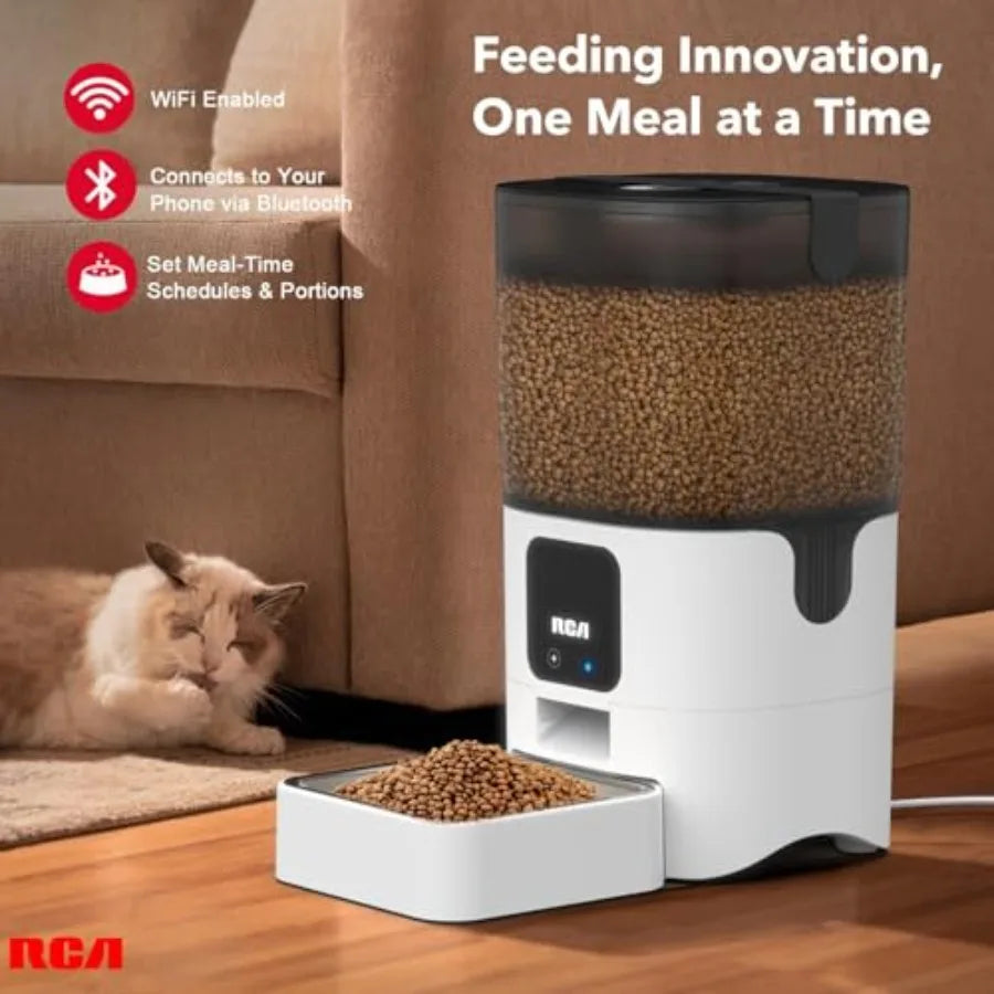 Hign Concerned Smart Pet Feeder With WiFi App Control
