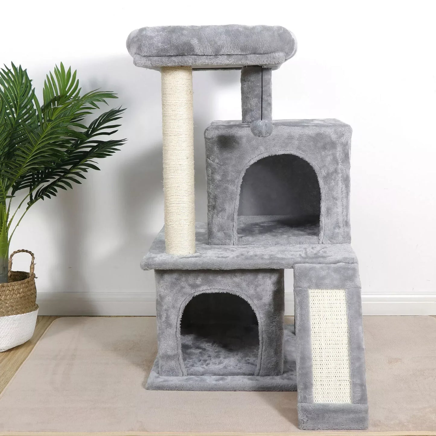 Three Tier Cat Tree Condo Tower Cat Activity Center