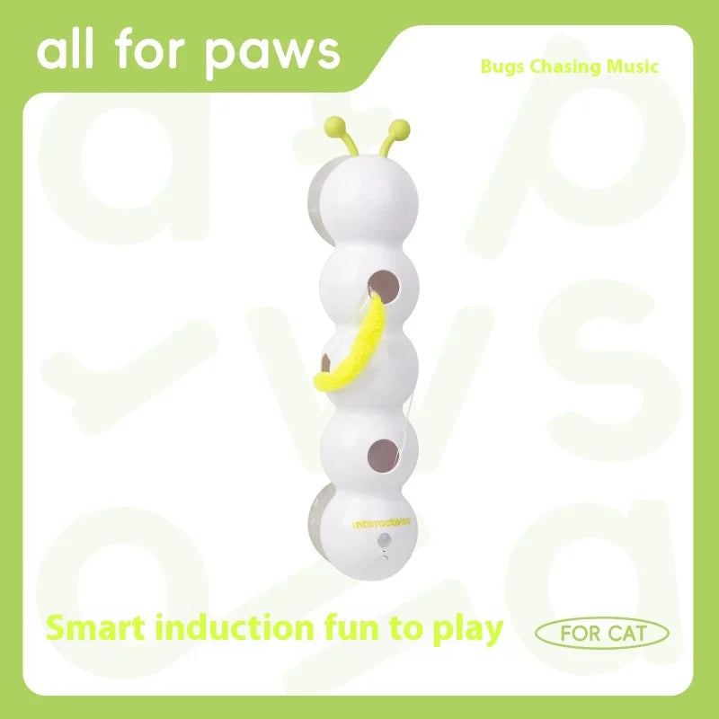 Zhejiang Hign Interactive Cat Toy Earthworm Tail Wand