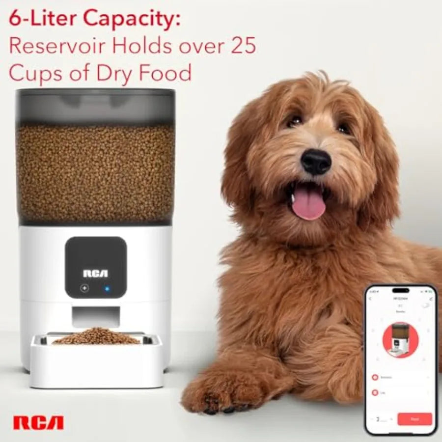Hign Concerned Smart Pet Feeder With WiFi App Control
