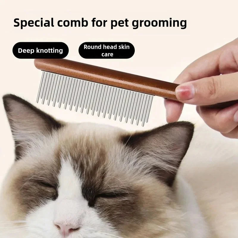 Hign Concerned Cat Grooming Kit Scissors Brush Gloves Comb