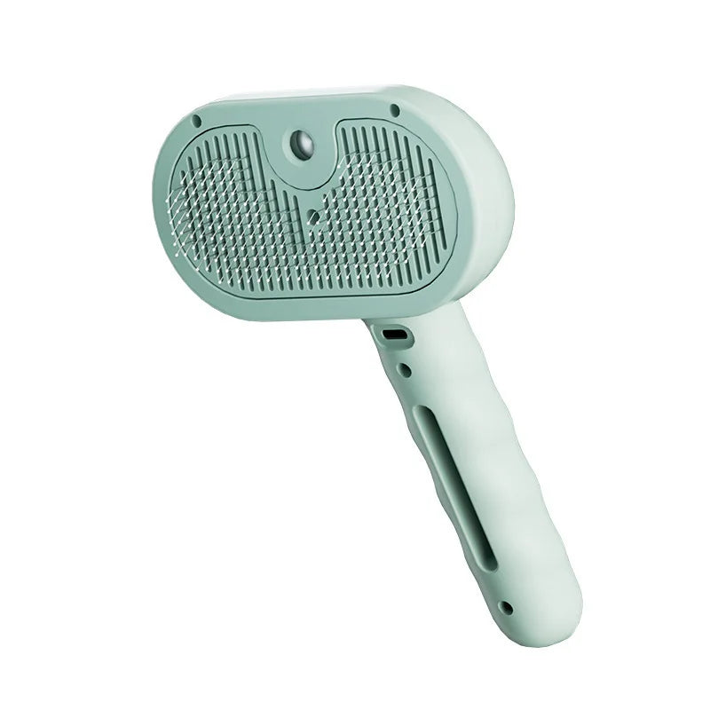 Hign Concerned Pet Steam Brush Spray Cat Grooming Comb