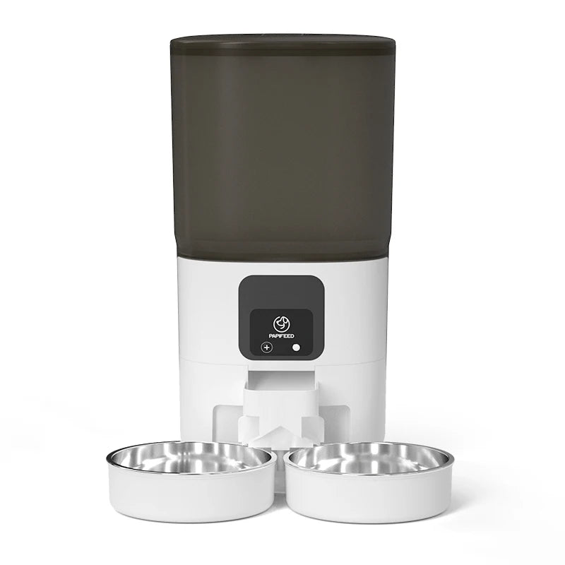 PAPIFEED Smart Double Bowl Cat Dispenser With WiFi Timer