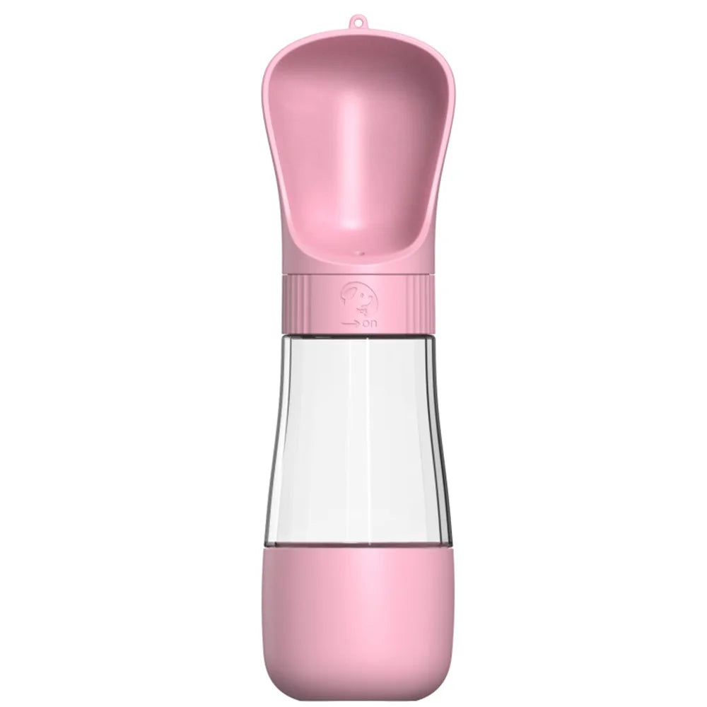 Portable Dog Water Bottle With Double Seal Travel Dispenser