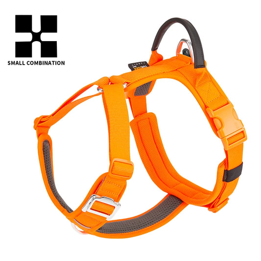 Small Combination No Pull Reflective Dog Harness Vest