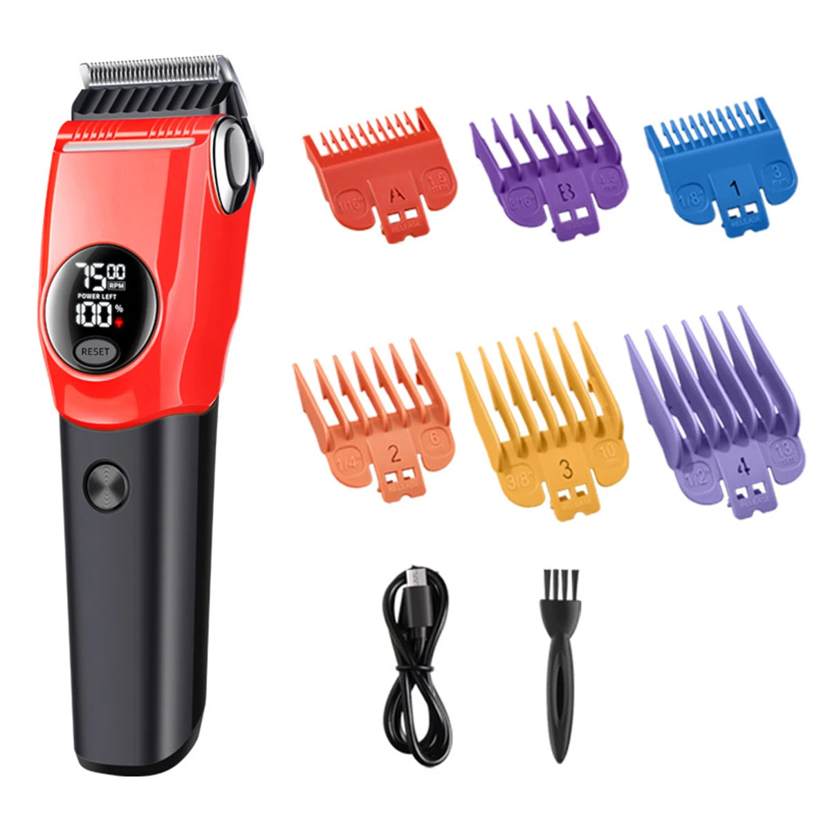 Hign Concerned Cordless Dog Hair Trimmer Low Noise Clipper