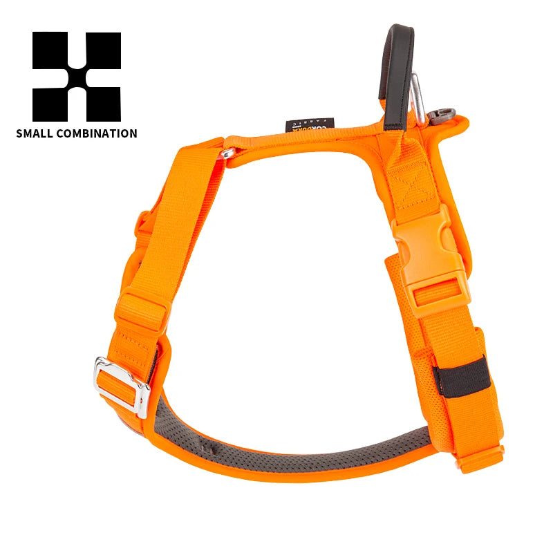 Small Combination No Pull Reflective Dog Harness Vest