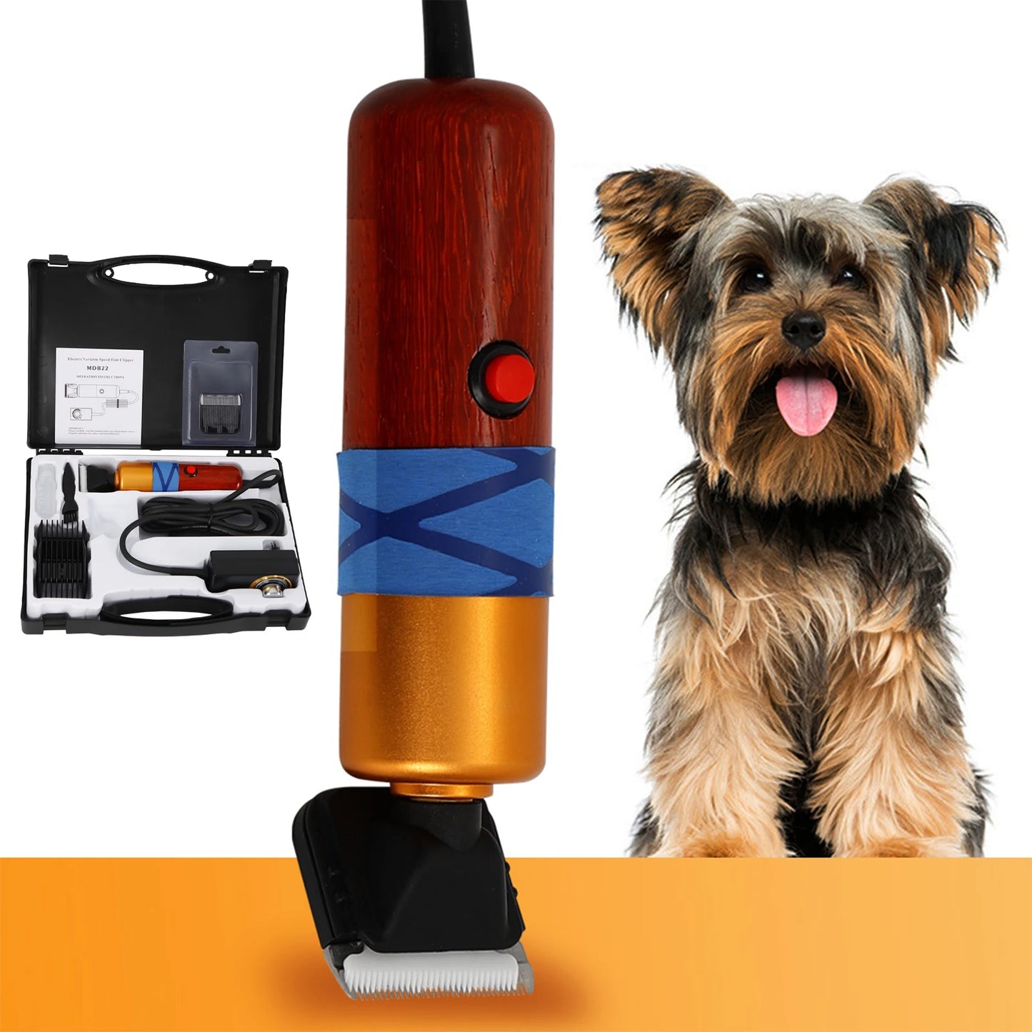 Hignconcerned 220V Corded Pet Clippers 1000To6600RPM Blade