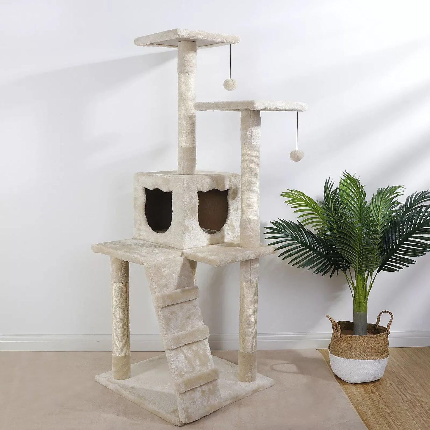 Three Tier Cat Tree Condo Tower Cat Activity Center