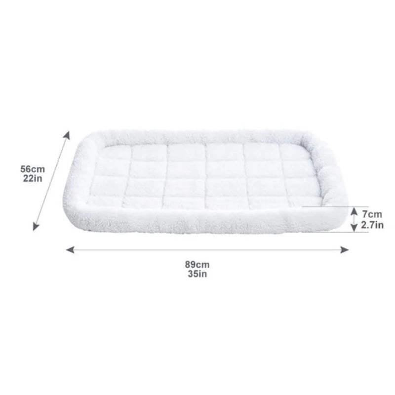 High Concerned Dog Bed Washable With Supportive Foam Non Skid Bottom Plush Sofa Comfort