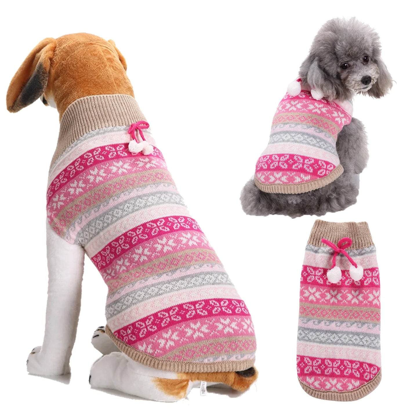 Guangdong Hign Concerned Christmas Dog Sweater Santa