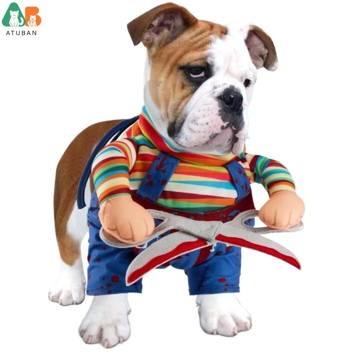 Paws N Claws Halloween Doll Dog Costume For Cat Pets