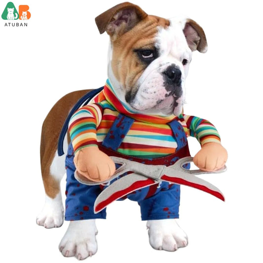 Paws N Claws Halloween Doll Dog Costume For Cat Pets