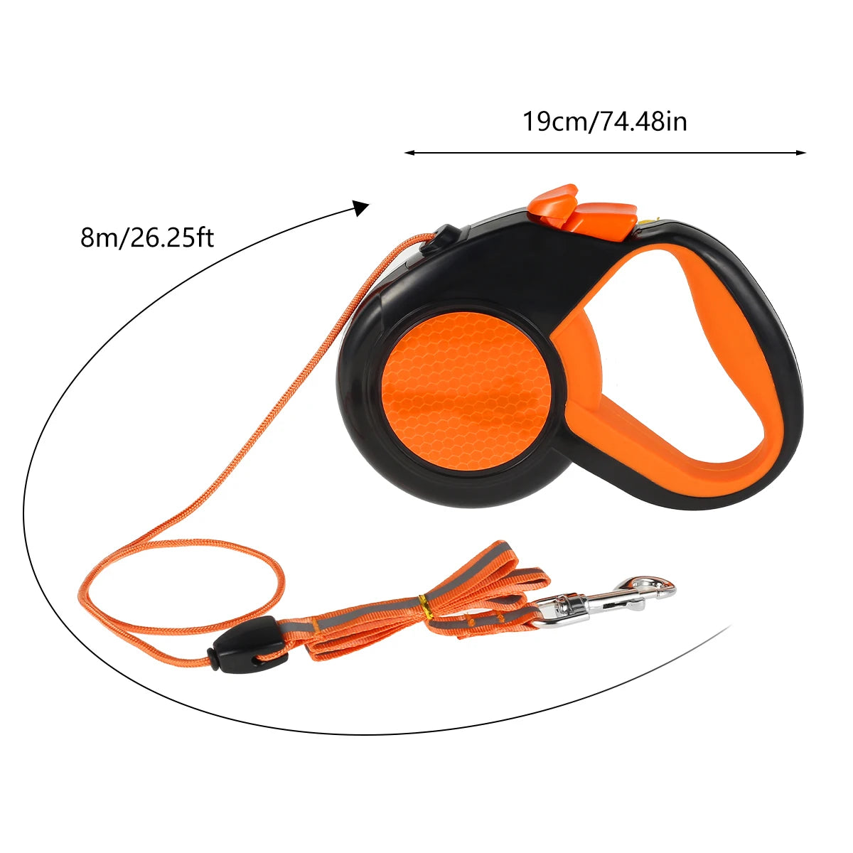 Willstar Retractable Dog Leash Heavy Duty With Reflective Tape
