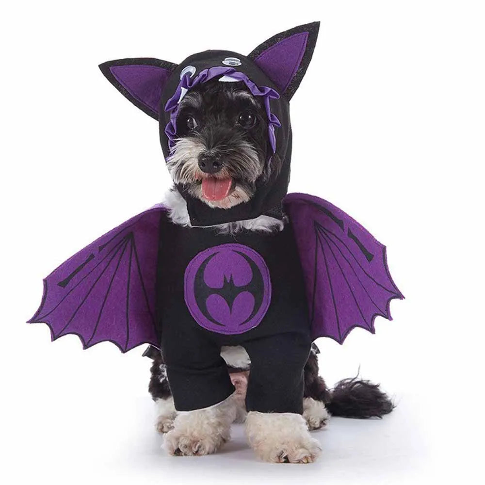 Shishicn Halloween Pet Costume With Hat For Dogs And Cats