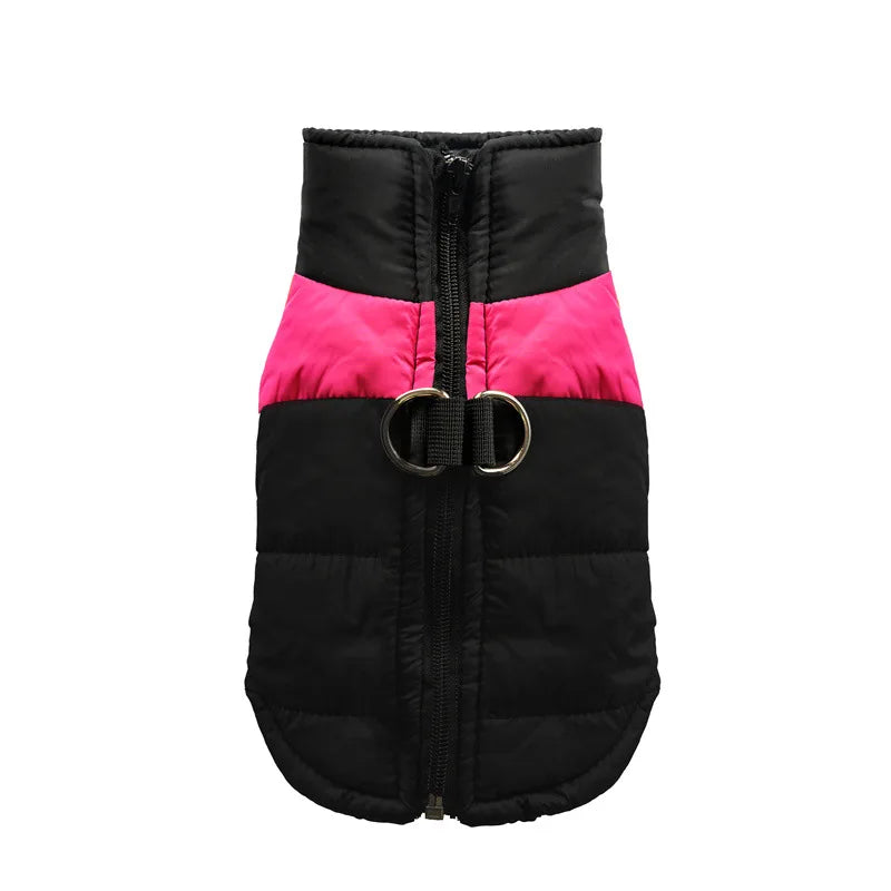 Winter Waterproof Padded Pet Vest Coat For Dogs And Cats