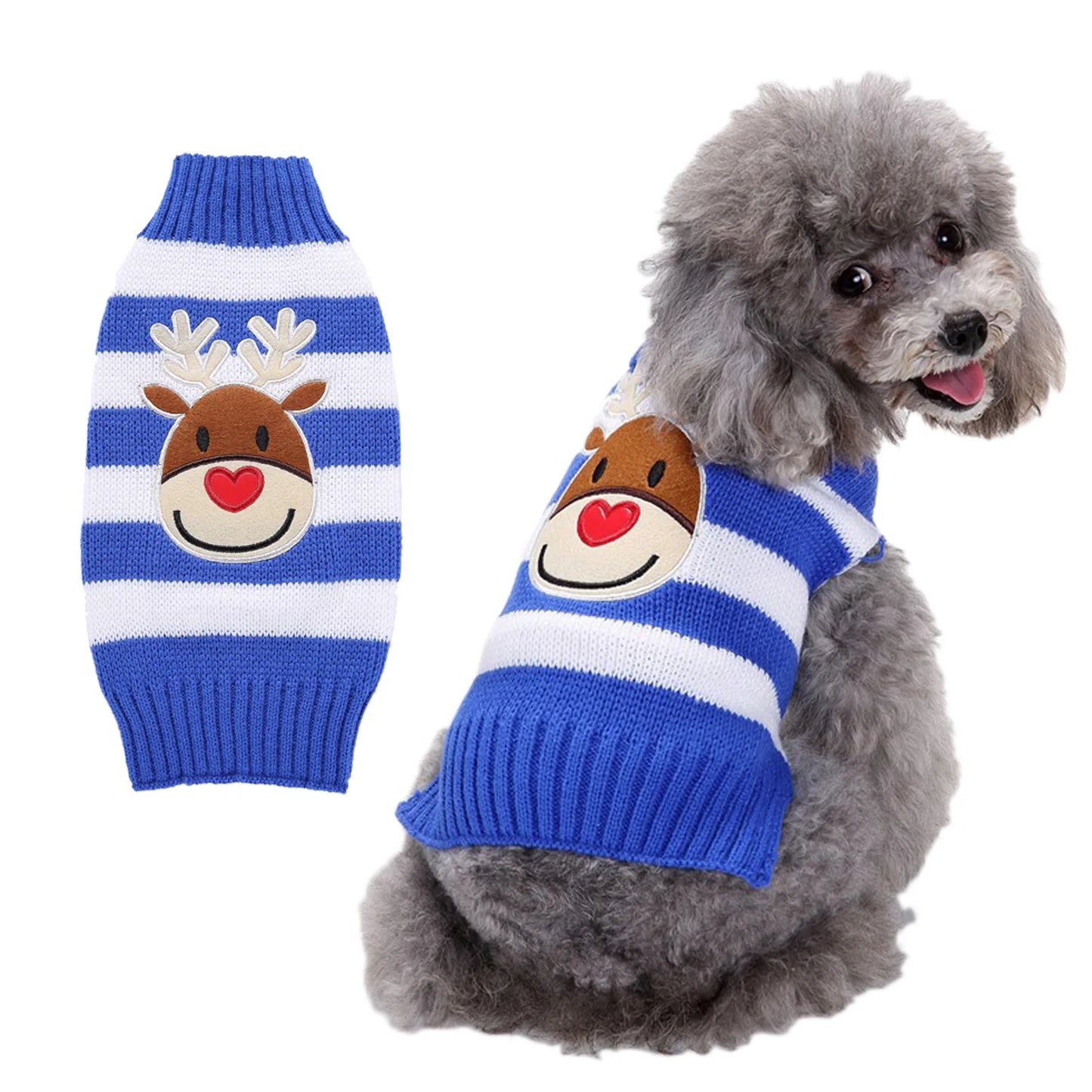 Guangdong Hign Concerned Christmas Dog Sweater Santa