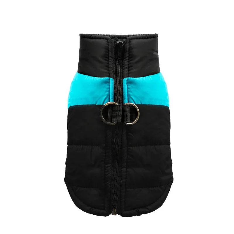 Winter Waterproof Padded Pet Vest Coat For Dogs And Cats