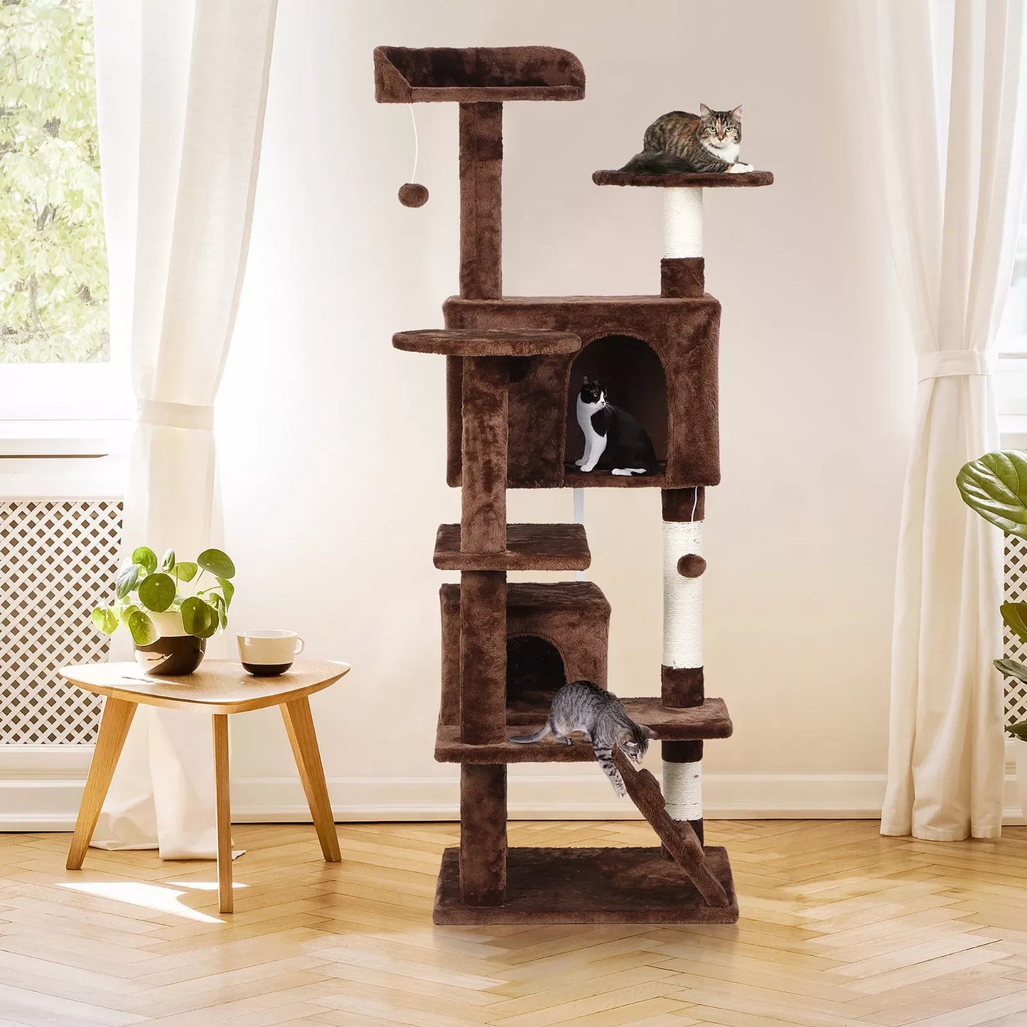 Three Tier Cat Tree Condo Tower Cat Activity Center