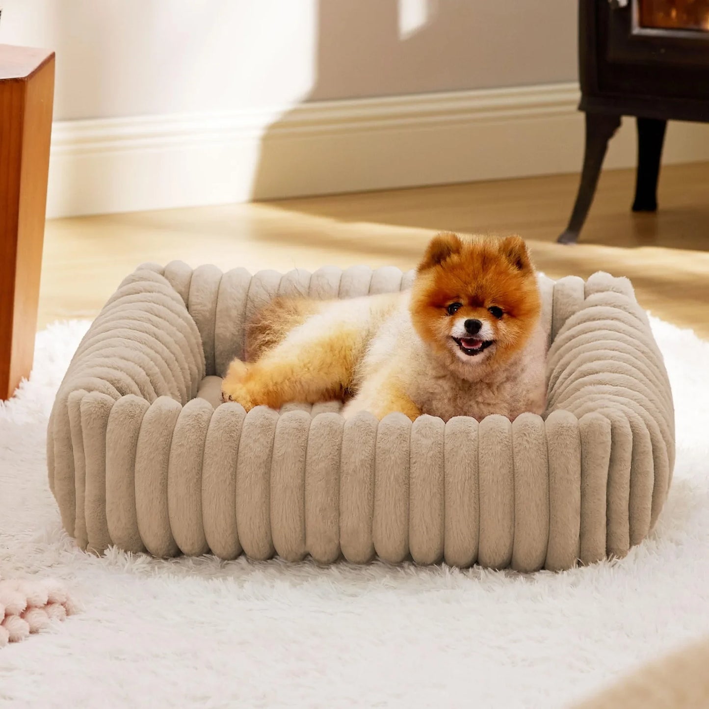 YBPetra Luxury Dog Bed Plush Nest Sofa
