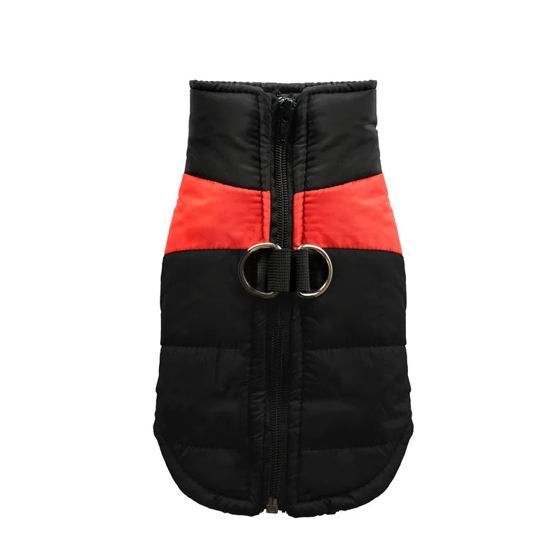 Winter Waterproof Padded Pet Vest Coat For Dogs And Cats