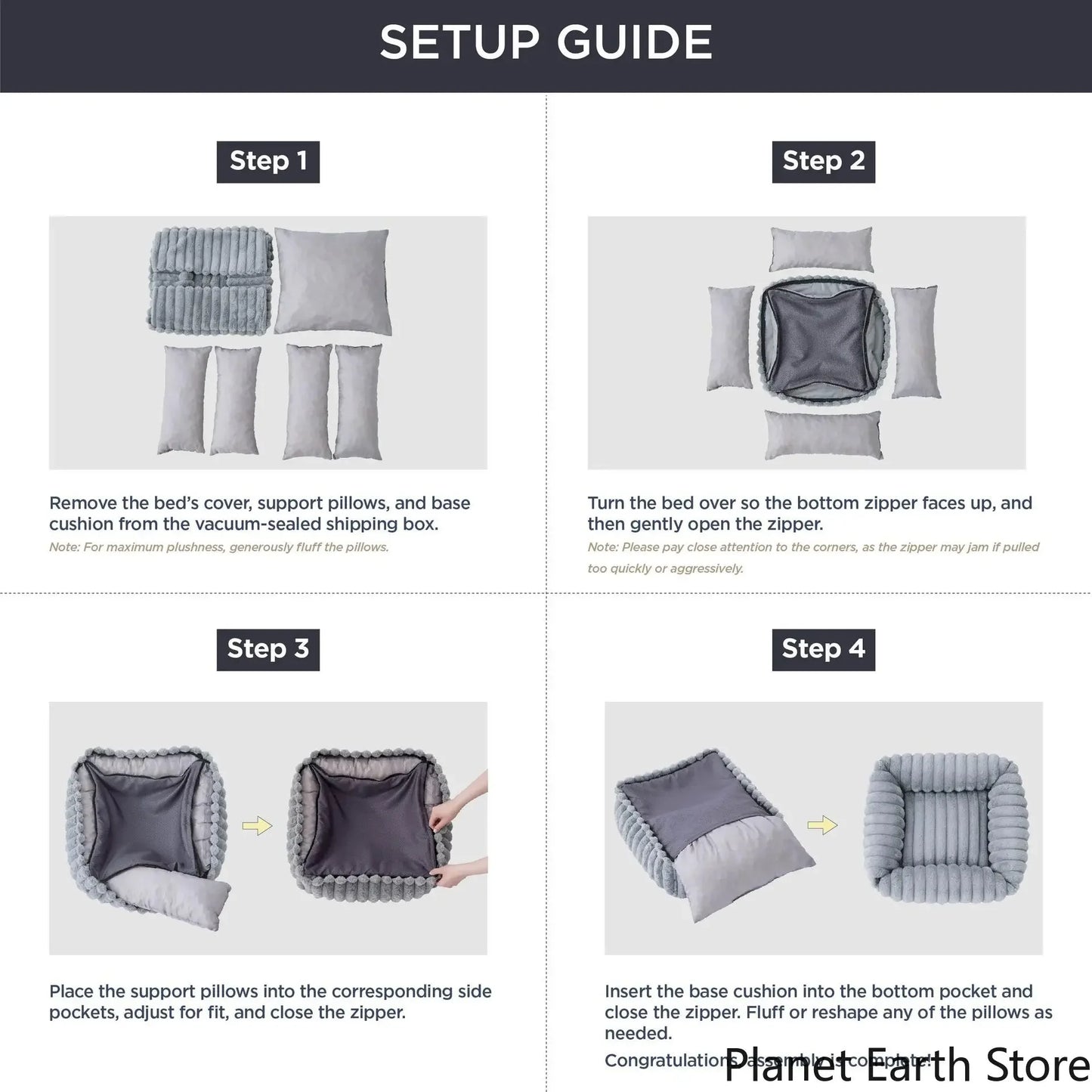 YBPetra Luxury Dog Bed Plush Nest Sofa