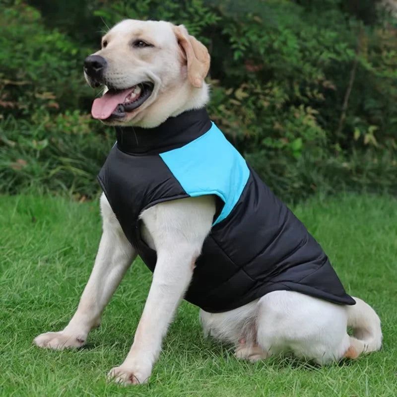 Winter Waterproof Padded Pet Vest Coat For Dogs And Cats