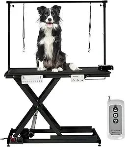MKDK Electric Dog Grooming Table Heavy Duty Adjustable