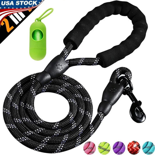 DUTRIEUX Reflective Nylon Dog Leash With Padded Handle
