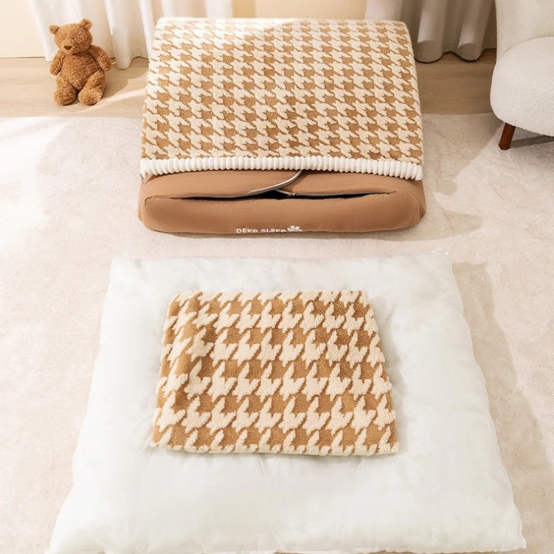 Fujian Big Dog Kennel Warm Winter Dog House Mat Bed