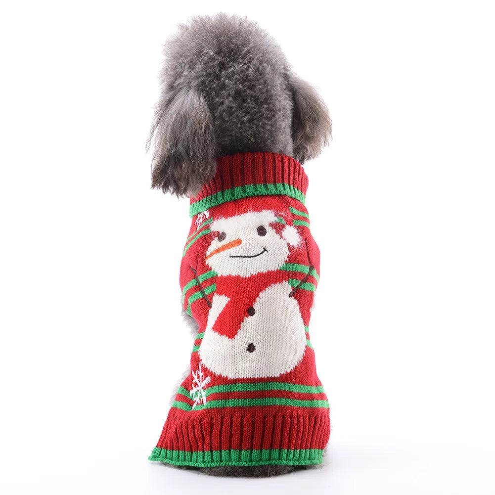 Guangdong Hign Concerned Christmas Dog Sweater Santa