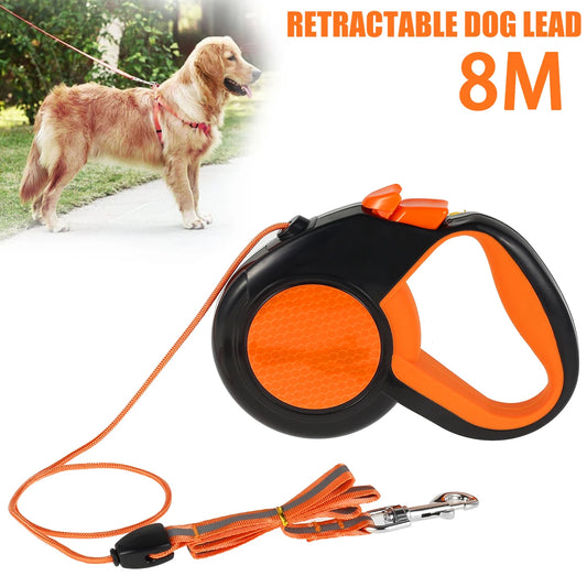 Willstar Retractable Dog Leash Heavy Duty With Reflective Tape