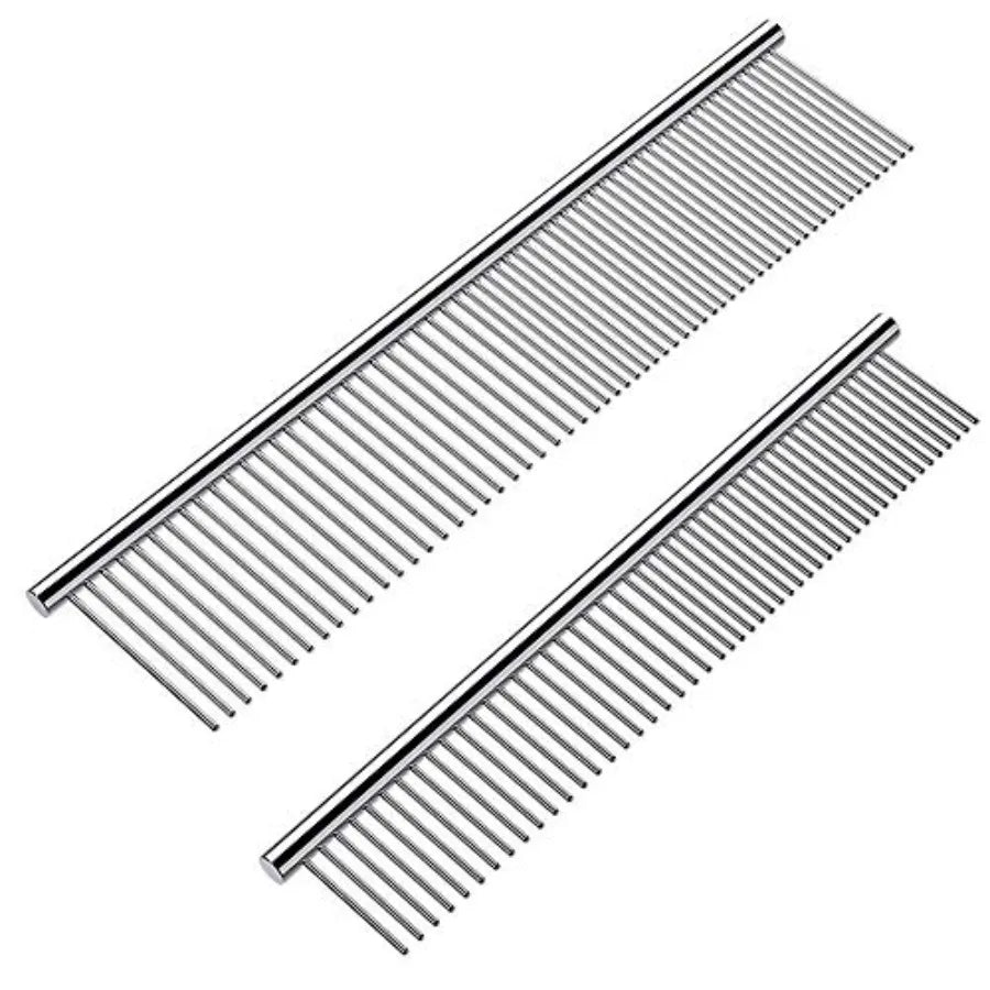 Hign-concerned Dog Grooming Combs Stainless Steel Teeth