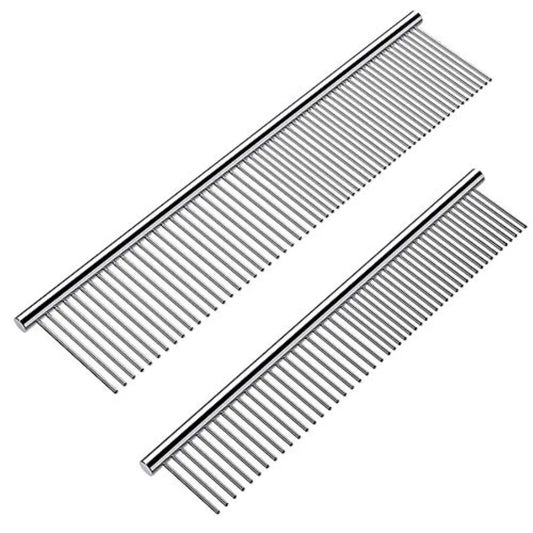 Hign-concerned Dog Grooming Combs Stainless Steel Teeth