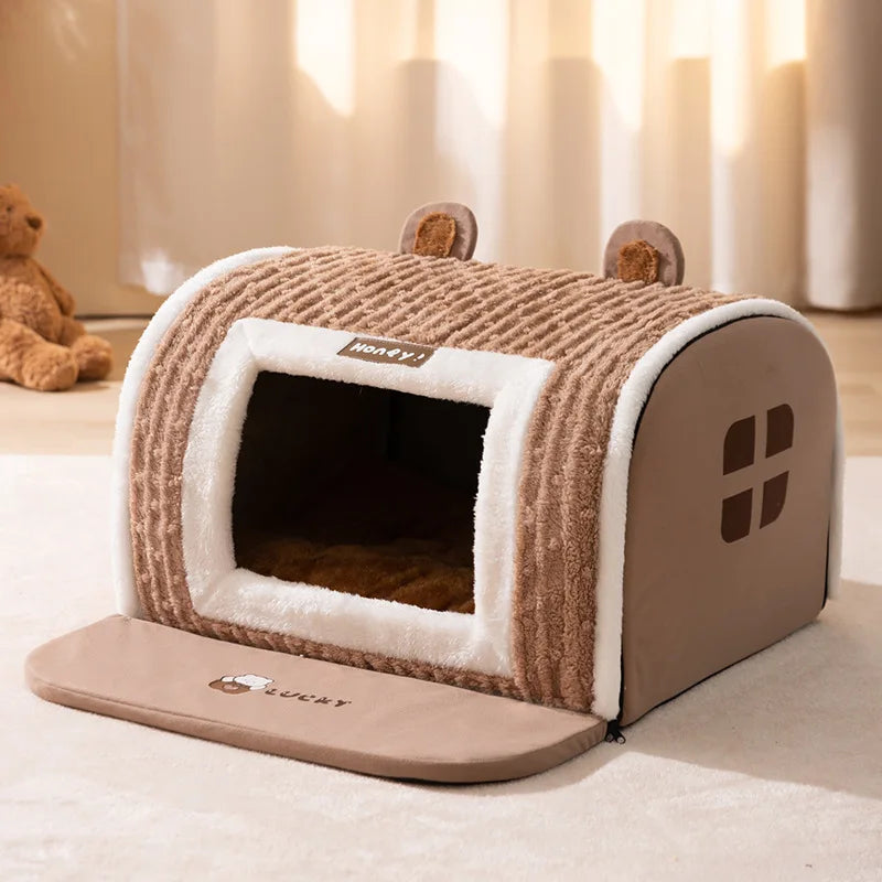 Fujian Big Dog Kennel Warm Winter Dog House Mat Bed
