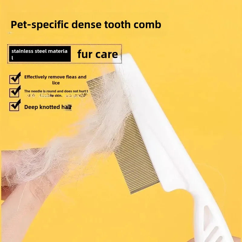 Hign Concerned Cat Grooming Kit Scissors Brush Gloves Comb