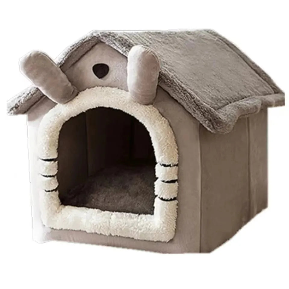 Fujian Cartoon Foldable Pet House Removable Washable Bed