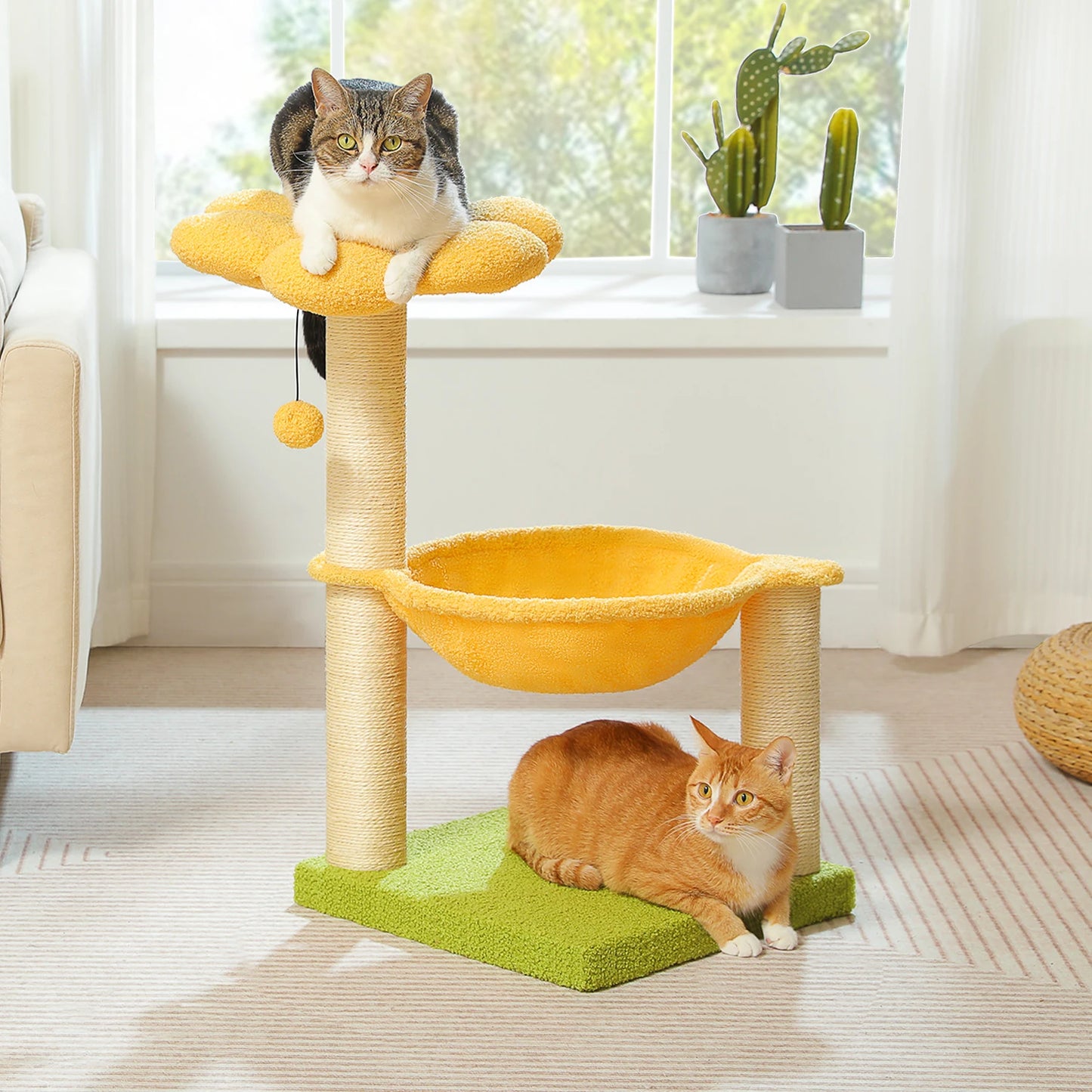 PAWZ Road CatFurniture With PremiumGrade Sisal Scratching Post DurabilityEnhancedPerformance