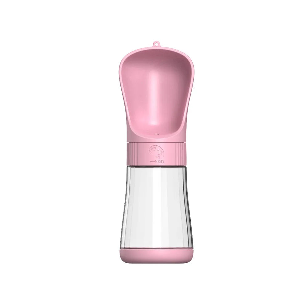 Portable Dog Water Bottle With Double Seal Travel Dispenser