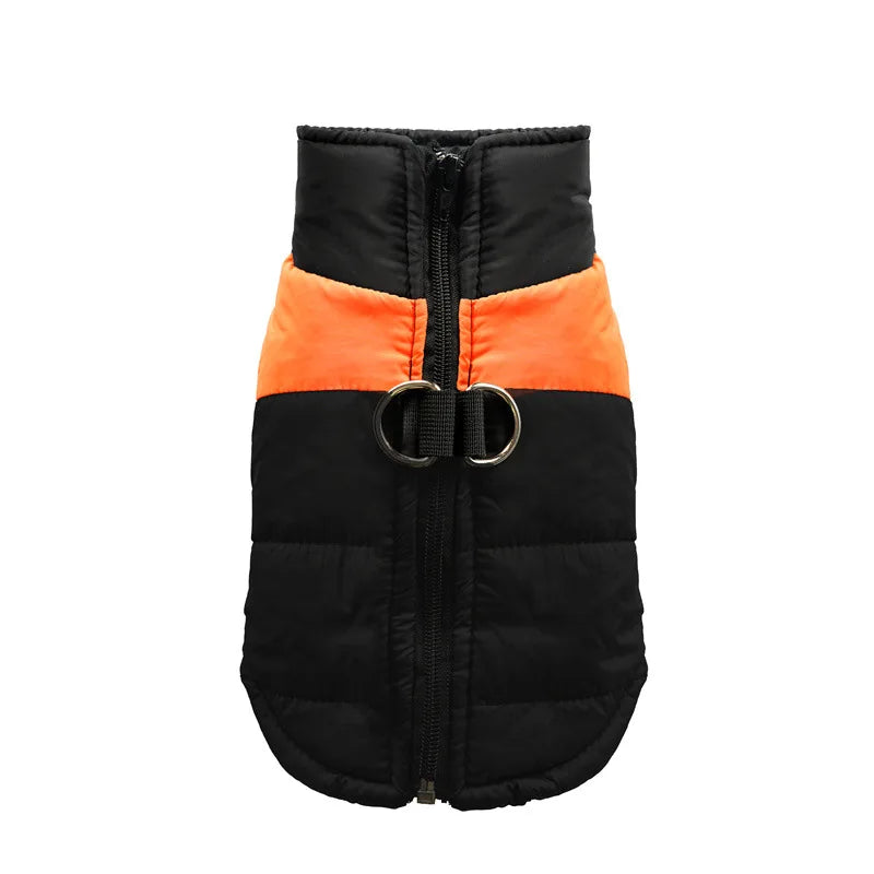 Winter Waterproof Padded Pet Vest Coat For Dogs And Cats