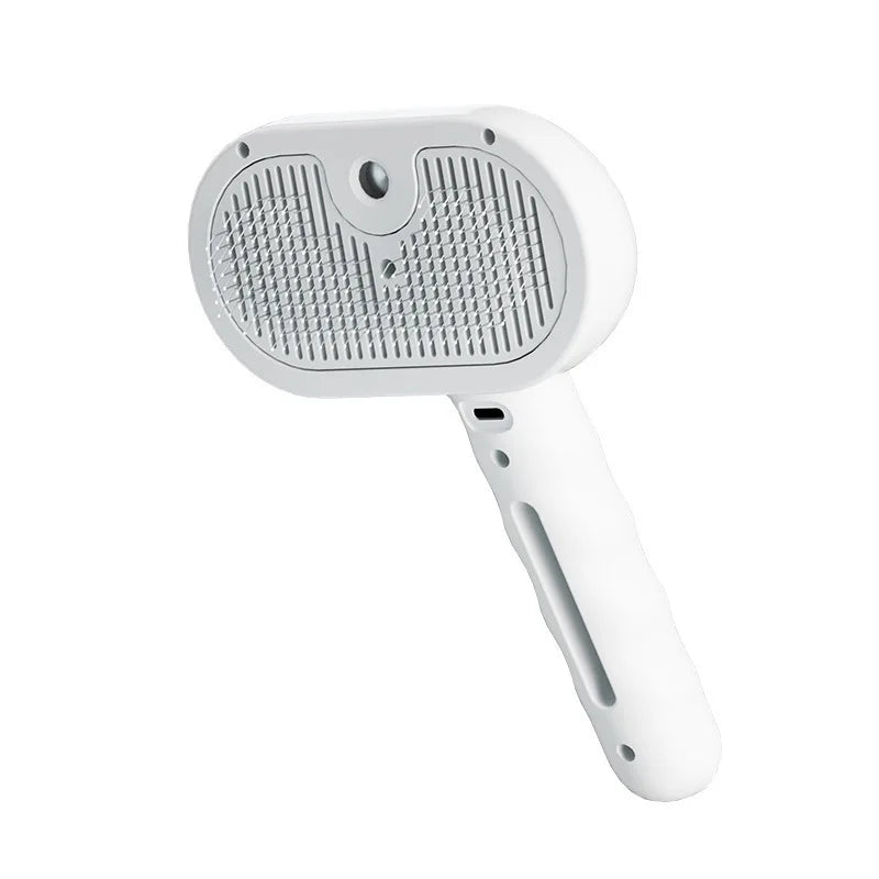 Hign Concerned Pet Steam Brush Spray Cat Grooming Comb