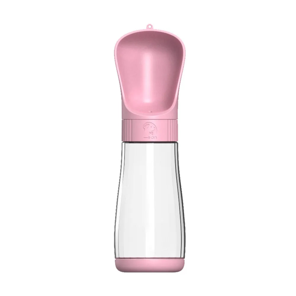 Portable Dog Water Bottle With Double Seal Travel Dispenser