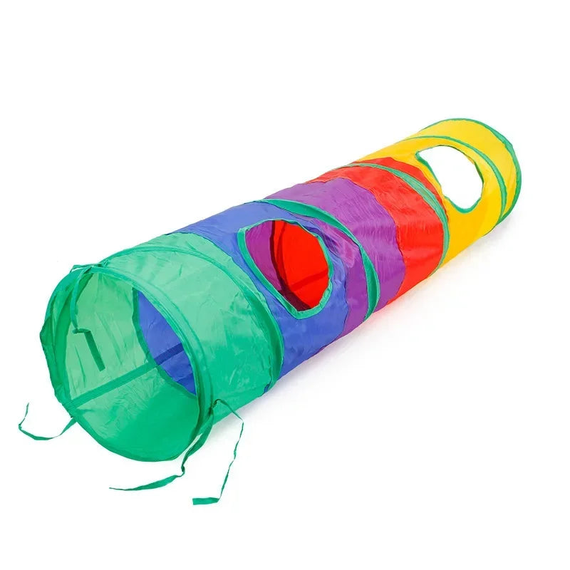 Collapsible Cat Tunnel Toy For Indoor Play S T Pass