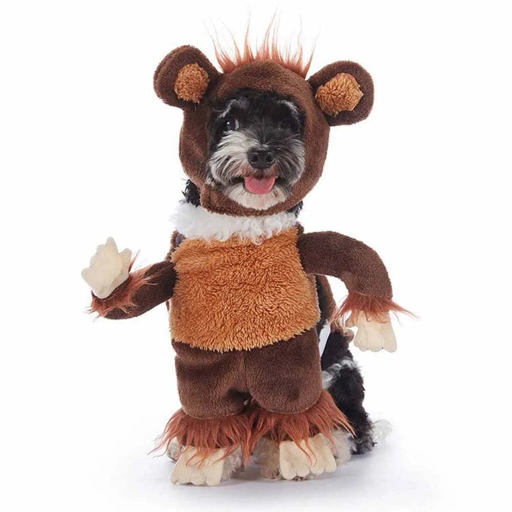 Shishicn Halloween Pet Costume With Hat For Dogs And Cats