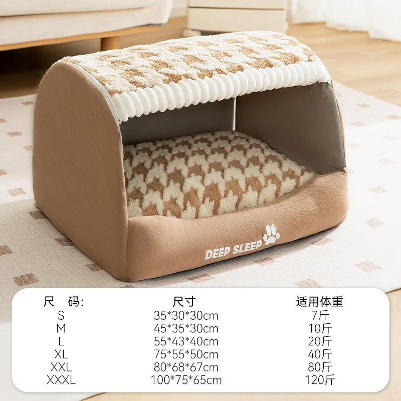 Fujian Big Dog Kennel Warm Winter Dog House Mat Bed