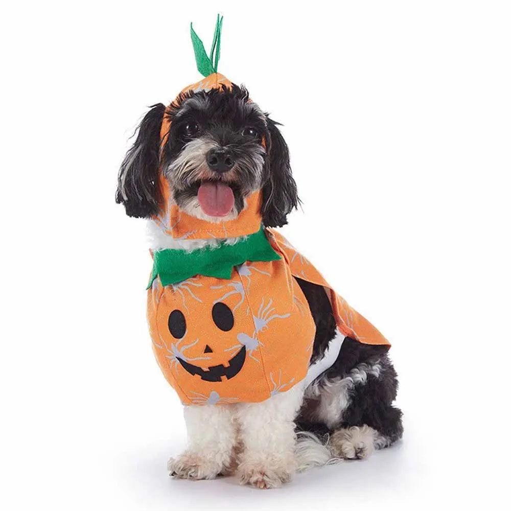 Shishicn Halloween Pet Costume With Hat For Dogs And Cats